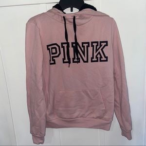 pink sweatshirt